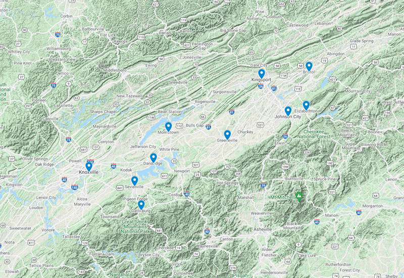 Service Area Feature