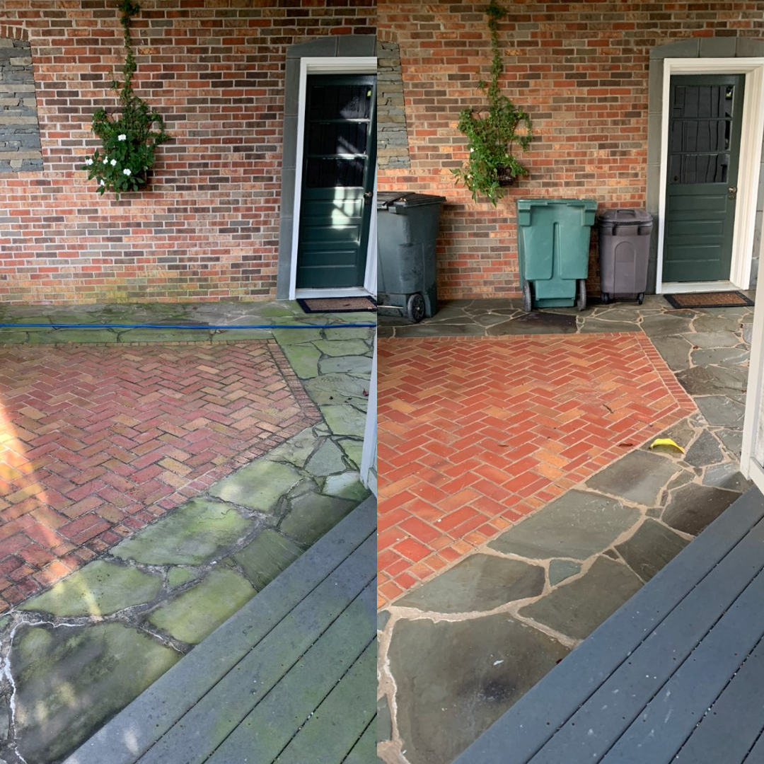 Patio cleaning