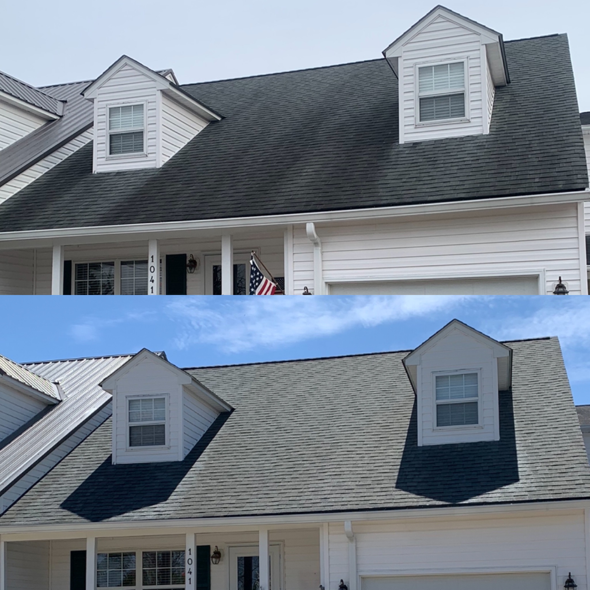 Roof cleaning greeneville tennesee