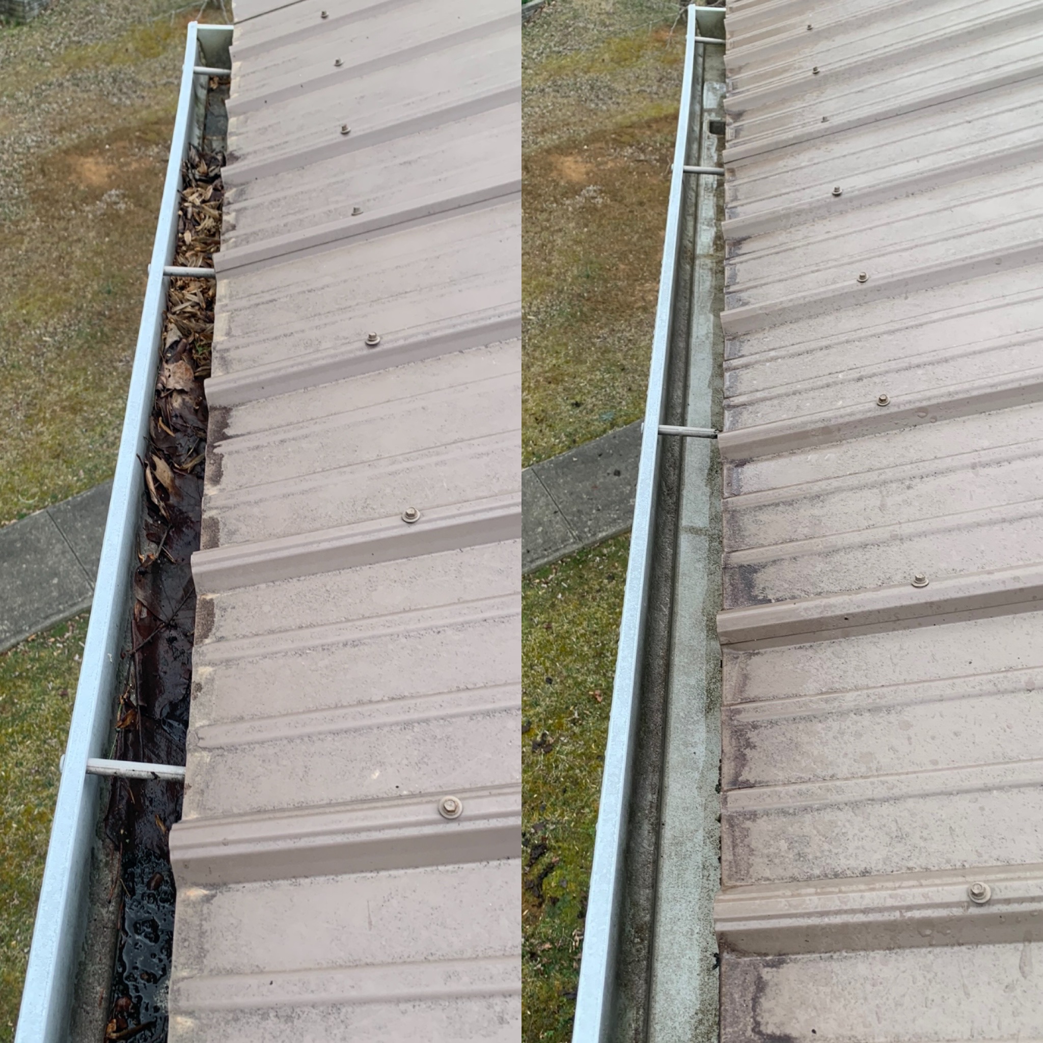 Gutter cleaning in the Greeneville, Tn area 